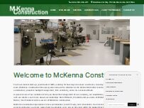 Website Screenshot McKenna Construction