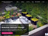 Website Screenshot Botanical Concepts Chicago