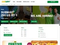 Website Screenshot Subway