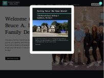 Website Screenshot Bruce A. Denney DDS