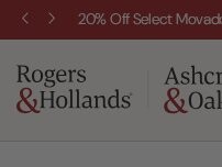 Website Screenshot Rogers & Hollands Jewelers