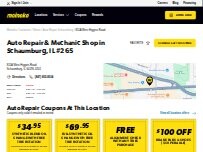 Website Screenshot Meineke Car Care Center