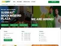 Website Screenshot Subway