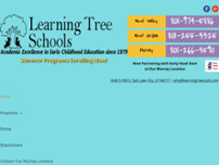 Learning Tree Schools website screenshot