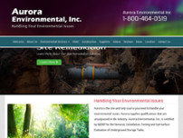 Screenshot for http://www.auroraenvironmentalinc.com