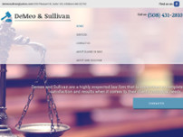 DeMeo & Sullivan website screenshot