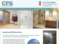 CPS Glass and Mirror Inc. website screenshot