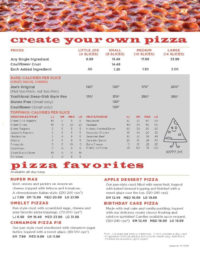 Images Happy Joe's Pizza & Ice Cream - Lancaster