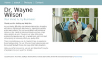 Wilson, Wayne EdD website screenshot