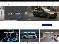 Website Screenshot Volvo Cars Hudson Valley