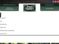 Town & Country Fence website screenshot