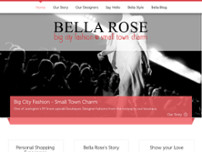 Bella Rose website screenshot