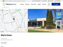 Website Screenshot Webster Bank