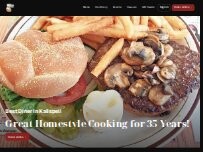 Website Screenshot Cislo's Family Restaurant