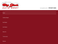 Big Jim's Autobody website screenshot