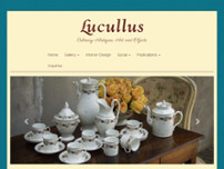 Lucullus Culinary Antiques website screenshot