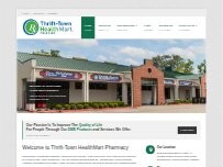 Website Screenshot Thrift-Town HealthMart Pharmacy