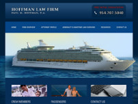 Hoffman, Paul M - Paul M Hoffman Law Offices website screenshot