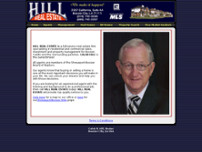 Hill Real Estate website screenshot