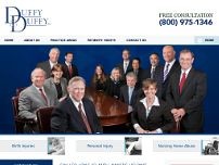 Duffy & Duffy, PLLC website screenshot