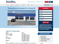 Website Screenshot TitleMax Title Loans