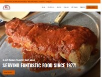 Website Screenshot Tony Di Maggio’s Pizza