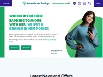 Website Screenshot Kennebunk Savings