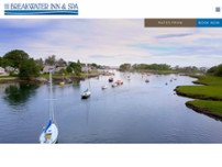 The Breakwater Inn & Spa website screenshot