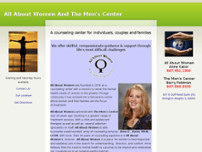All About Women and The Men's Center website screenshot