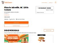 Website Screenshot Little Caesars Pizza