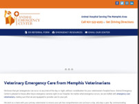 Animal Emergency Center website screenshot