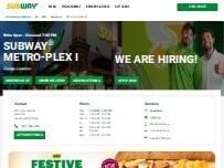 Website Screenshot Subway
