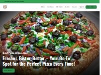 Website Screenshot Via Mia Pizza