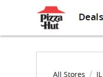 Website Screenshot Pizza Hut - Closed