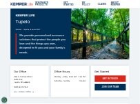 Website Screenshot Kemper Life