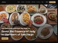 Website Screenshot Petrini's San Diego