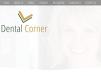 Dental Corner website screenshot