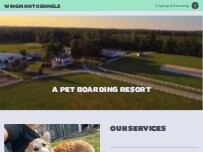 Website Screenshot Wingmont Stables & Kennels Inc