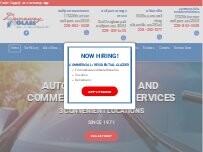 Website Screenshot Dunaway Glass