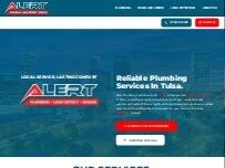 Website Screenshot Alert Plumbing Heat and Air, LLC