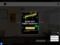 Website Screenshot Deer Cross Apartments