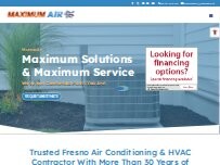 Website Screenshot Maximum Air