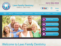 Screenshot for http://www.lawsfamilydental.com