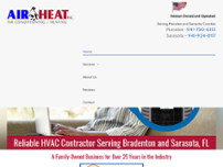 Screenshot for http://www.airandheatinc.com/