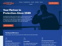 Website Screenshot Dupree Security Group