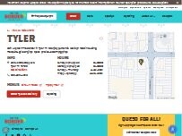 Website Screenshot On The Border Mexican Grill & Cantina