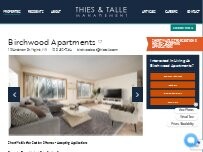 Website Screenshot Birchwood Apartments
