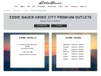 Website Screenshot Eddie Bauer Outlet