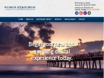 Website Screenshot Michael H. Kessler DDS
