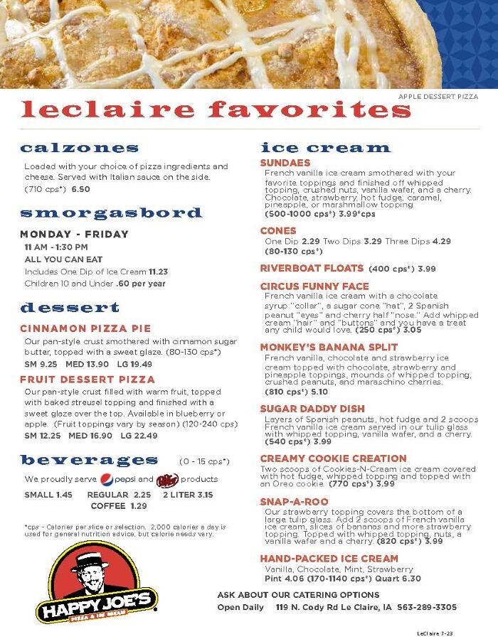Images Happy Joe's Pizza & Ice Cream - LeClaire